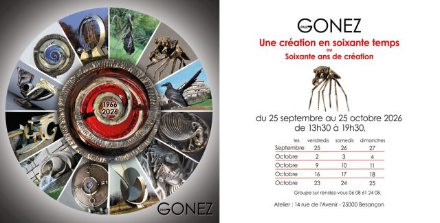 Affiche — 60 ans de création — Exposition anniversaire