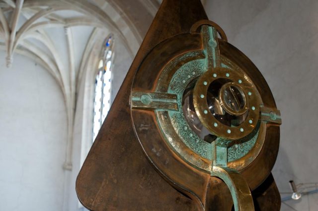 2011 Astrolabe 2 H=3m20 — sculpture de Paul Gonez
