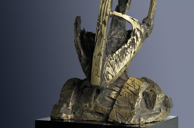 2012 effigie cathare 455 02 — sculpture de Paul Gonez