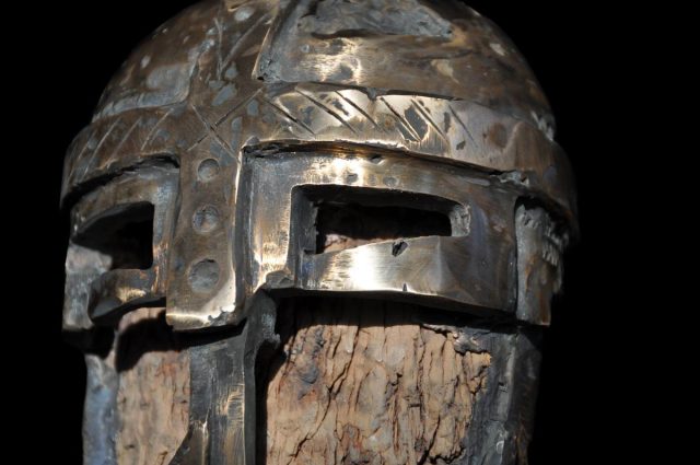 2012 effigie guerriere 454 — sculpture de Paul Gonez
