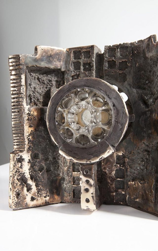 489 temple Lumière web 20 cm — sculpture de Paul Gonez