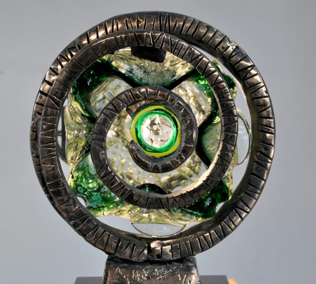 686 Deep green — sculpture de Paul Gonez