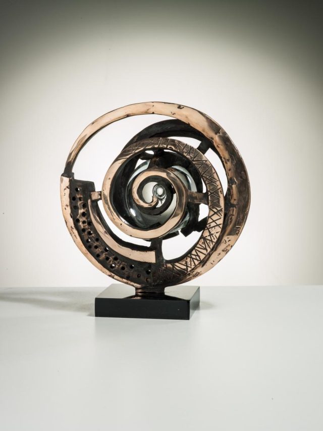 Avenement verso H 0.21 — sculpture de Paul Gonez