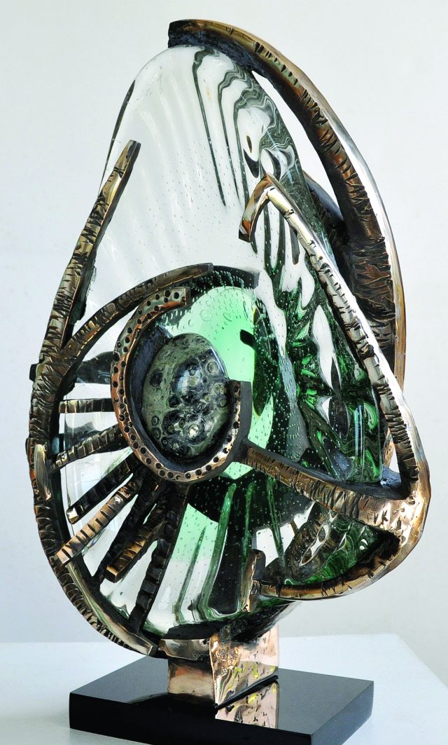 Diffraction — sculpture de Paul Gonez