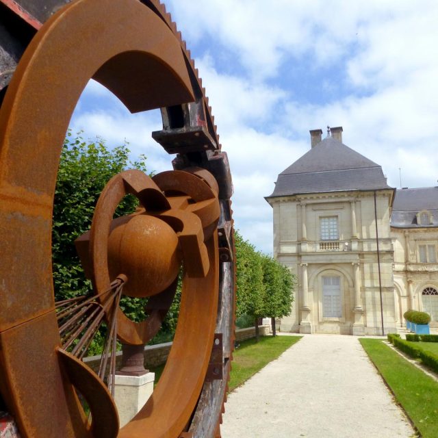 Engrenage du temps 03 — sculpture de Paul Gonez