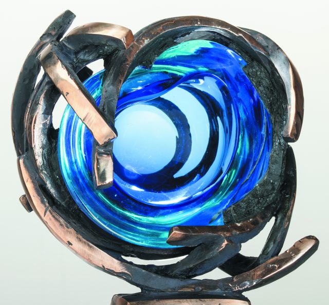 Reflet abyssal — sculpture de Paul Gonez