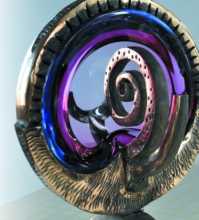 Spirale dOr — sculpture de Paul Gonez