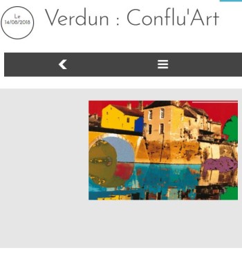 Salon CONFLU’ART à Verdun sur le Doubs